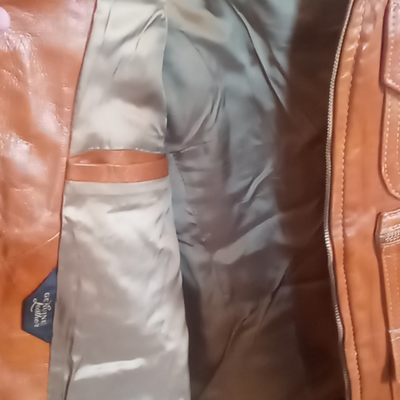 Leather , martin Bernard vintage jacket - Picture 3 of 4